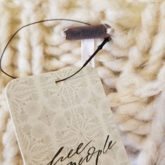 Free People Be There Pullover Cozy Sweater Cream - Picture 4 of 12